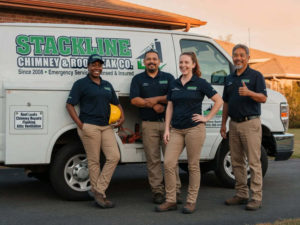 Chimney flashing repair company in Tyler Hill, PA